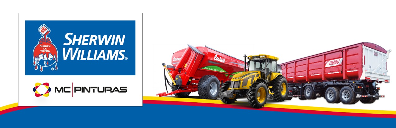 Los colores de Agroactiva se pintan con Sherwin Williams - MC Pinturas