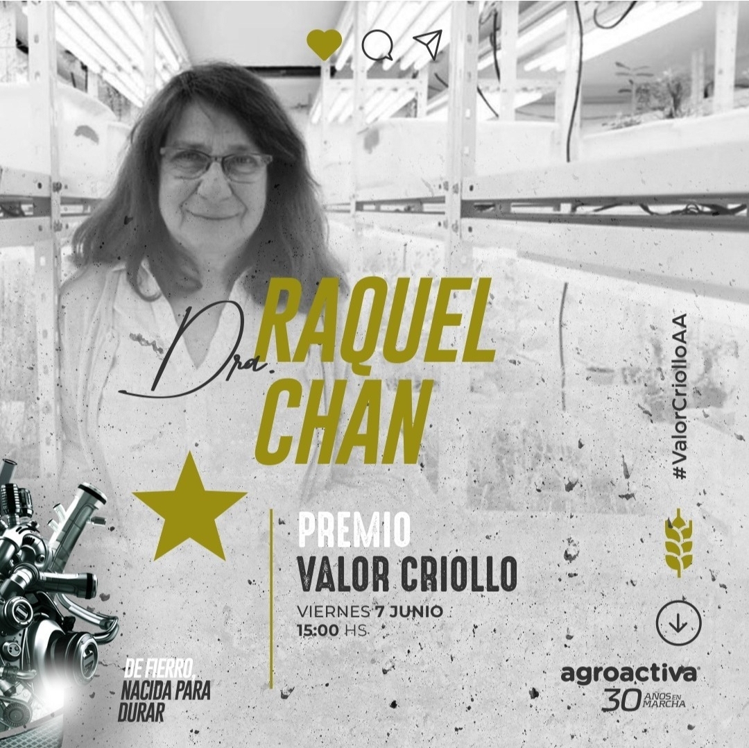 Valor criollo para una de las cientÃ­ficas mÃ¡s importantes del paÃ­s