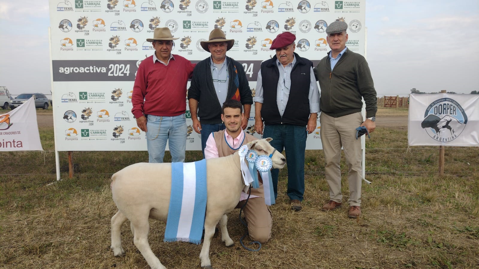 CabaÃ±a ovina mendocina obtuvo grandes premios de reproductores Texel